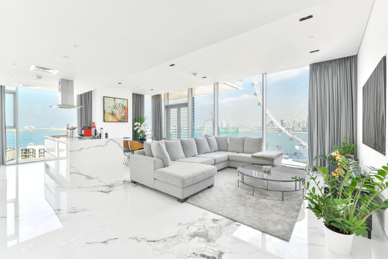 Luxurious 3 Bedroom W Maidroom In Bluewaters Island ดูไบ ภายนอก รูปภาพ