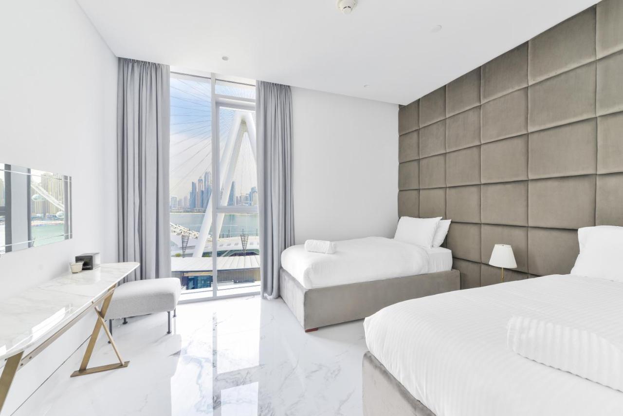 Luxurious 3 Bedroom W Maidroom In Bluewaters Island ดูไบ ภายนอก รูปภาพ