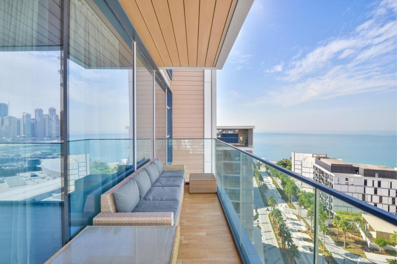 Luxurious 3 Bedroom W Maidroom In Bluewaters Island ดูไบ ภายนอก รูปภาพ
