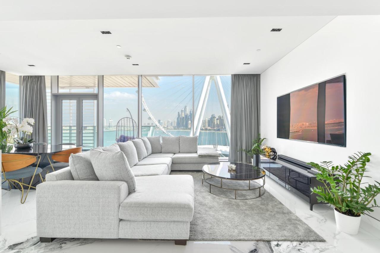 Luxurious 3 Bedroom W Maidroom In Bluewaters Island ดูไบ ภายนอก รูปภาพ